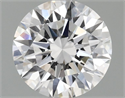 Lab Grown Diamond 1.07 Carats, Round with Ideal Cut, D Color, VS1 Clarity and Certified by IGI