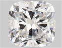 Diamante Natural 0.50 quilates, Del cojín , Color F, claridad VS2 y certificado GIA