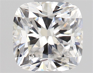 Foto Diamante Natural 0.50 quilates, Del cojín , Color F, claridad VS2 y certificado GIA de