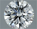 Natural Diamond 0.50 Carats, Round with Excellent Cut, G Color, VS2 Clarity and Certified by GIA