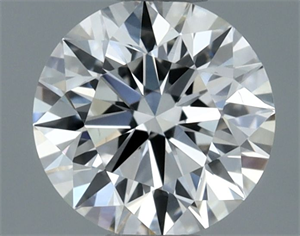 Picture of Natural Diamond 0.50 Carats, Round with Excellent Cut, G Color, VS2 Clarity and Certified by GIA