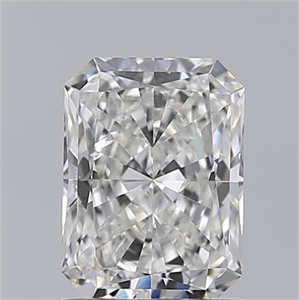 Picture of Natural Diamond 1.20 Carats, Radiant with  Cut, G Color, SI2 Clarity and Certified by GIA