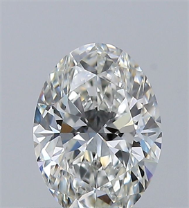 Picture of Natural Diamond 0.40 Carats, Oval with  Cut, H Color, VS2 Clarity and Certified by GIA