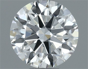 Foto Diamante Natural 0.70 quilates, Redondo , Color F, claridad VS2 y certificado IGI de