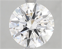 Del inventario de diamantes de laboratorio, 3.09 quilates, Redondo , Color D, claridad VVS2 y certificado IGI