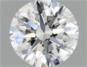 Lab Grown Diamond 1.05 Carats, Round with Excellent Cut, E Color, VS1 Clarity and Certified by IGI