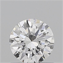 Natural Diamond 0.70 Carats, Round with Excellent Cut, D Color, VVS2 Clarity and Certified by GIA