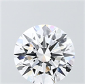 Lab Grown Diamond 2.00 Carats, Round with Ideal Cut, D Color, VVS2 Clarity and Certified by IGI