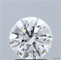 Lab Grown Diamond 2.00 Carats, Round with Excellent Cut, D Color, VVS1 Clarity and Certified by IGI