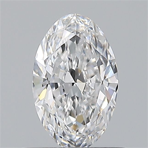 Picture of Natural Diamond 0.50 Carats, Oval with  Cut, E Color, VVS1 Clarity and Certified by GIA