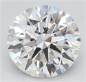 Del inventario de diamantes de laboratorio, 3.55 quilates, Redondo , Color D, claridad VVS1 y certificado IGI