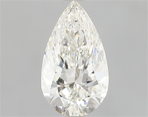 Picture of Natural Diamond 0.70 Carats, Pear with  Cut, H Color, IF Clarity and Certified by GIA