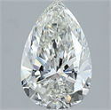 Natural Diamond 3.02 Carats, Pear with  Cut, H Color, VS1 Clarity and Certified by GIA