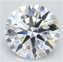 Lab Grown Diamond 3.61 Carats, Round with Excellent Cut, D Color, VVS1 Clarity and Certified by GIA