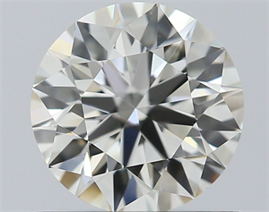 Picture of Natural Diamond 0.71 Carats, Round with Excellent Cut, J Color, VVS1 Clarity and Certified by GIA