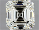 Natural Diamond 1.70 Carats, Asscher with  Cut, I Color, VVS1 Clarity and Certified by GIA