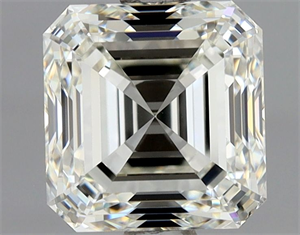 Picture of Natural Diamond 1.70 Carats, Asscher with  Cut, I Color, VVS1 Clarity and Certified by GIA