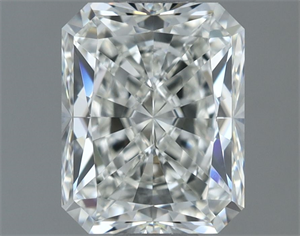 Picture of Natural Diamond 1.51 Carats, Radiant with  Cut, G Color, VVS1 Clarity and Certified by IGI