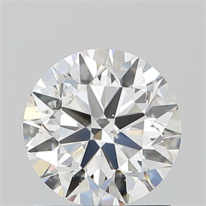Picture of Natural Diamond 1.20 Carats, Round with Excellent Cut, F Color, SI2 Clarity and Certified by GIA