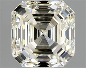 Picture of Natural Diamond 1.01 Carats, Asscher with  Cut, M Color, VS1 Clarity and Certified by GIA