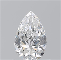 Diamante Natural 0.71 quilates, De pera , Color E, claridad VS1 y certificado GIA