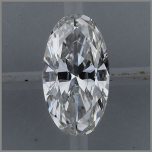 Picture of Natural Diamond 0.54 Carats, Oval with  Cut, E Color, I1 Clarity and Certified by GIA