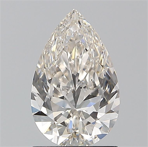 Foto Diamante Natural 1.23 quilates, De pera , Color J, claridad VVS1 y certificado GIA de