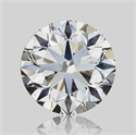 Natural Diamond 0.70 Carats, Round with Very Good Cut, D Color, VVS2 Clarity and Certified by GIA