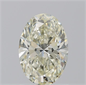 Natural Diamond 1.21 Carats, Oval with  Cut, M Color, VS1 Clarity and Certified by GIA