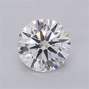 Picture of Lab Grown Diamond 1.04 Carats, Round with Ideal Cut, D Color, VS1 Clarity and Certified by IGI