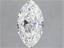Diamante Natural 1.00 quilates, marqués , Color H, claridad SI1 y certificado GIA
