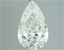 Diamante Natural 2.52 quilates, De pera , Color H, claridad SI2 y certificado GIA