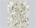 Natural Diamond 2.08 Carats, Radiant with  Cut, L Color, VS2 Clarity and Certified by GIA