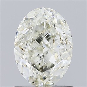 Foto Diamante Natural 1.50 quilates, Ovalado , Color L, claridad SI2 y certificado GIA de