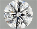 Del inventario de diamantes de laboratorio, 2.51 quilates, Redondo , Color F, claridad VVS2 y certificado IGI
