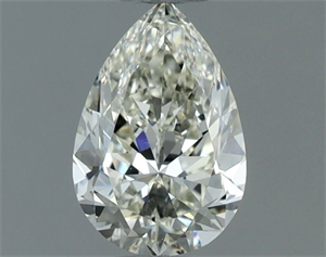 Picture of Natural Diamond 0.50 Carats, Pear with  Cut, J Color, VS1 Clarity and Certified by IGI