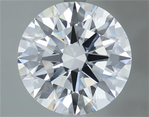 Picture of Lab Grown Diamond 5.00 Carats, Round with Ideal Cut, E Color, VVS2 Clarity and Certified by IGI