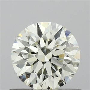Foto Diamante Natural 0.62 quilates, Redondo , Color L, claridad IF y certificado IGI de