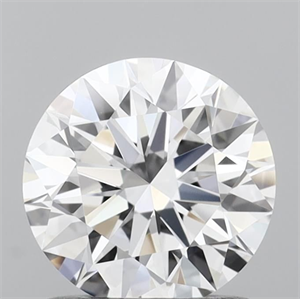 Picture of Lab Grown Diamond 1.03 Carats, Round with Ideal Cut, D Color, VVS1 Clarity and Certified by IGI
