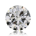 Natural Diamond 1.02 Carats, Round with Very Good Cut, I Color, SI2 Clarity and Certified by GIA