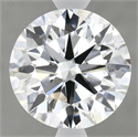 Lab Grown Diamond 2.98 Carats, Round with Ideal Cut, F Color, VVS2 Clarity and Certified by IGI