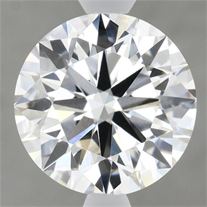 Picture of Lab Grown Diamond 2.98 Carats, Round with Ideal Cut, F Color, VVS2 Clarity and Certified by IGI
