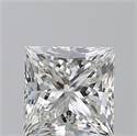 Diamante Natural 1.71 quilates, Princesa , Color F, claridad VS1 y certificado GIA