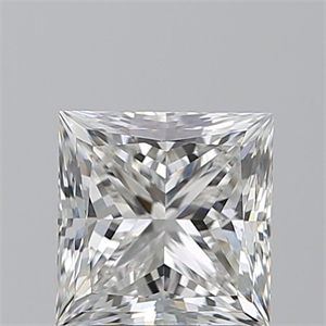 Foto Diamante Natural 1.71 quilates, Princesa , Color F, claridad VS1 y certificado GIA de