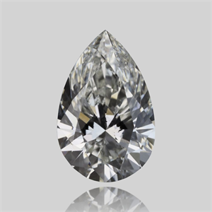 Foto Diamante Natural 0.50 quilates, De pera , Color I, claridad SI1 y certificado GIA de