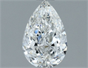 Diamante Natural 0.60 quilates, De pera , Color G, claridad VS2 y certificado GIA