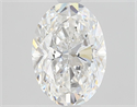 Natural Diamond 1.70 Carats, Oval with  Cut, E Color, VVS2 Clarity and Certified by GIA