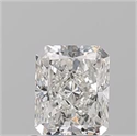 Natural Diamond 1.02 Carats, Radiant with  Cut, I Color, VS2 Clarity and Certified by GIA