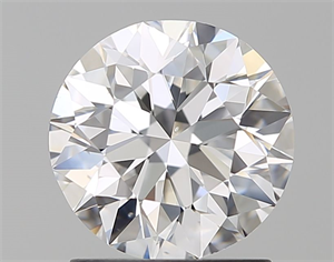 Foto Diamante Natural 1.50 quilates, Redondo , Color E, claridad VS2 y certificado GIA de