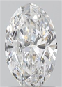Natural Diamond 1.00 Carats, Oval with  Cut, G Color, VS2 Clarity and Certified by GIA